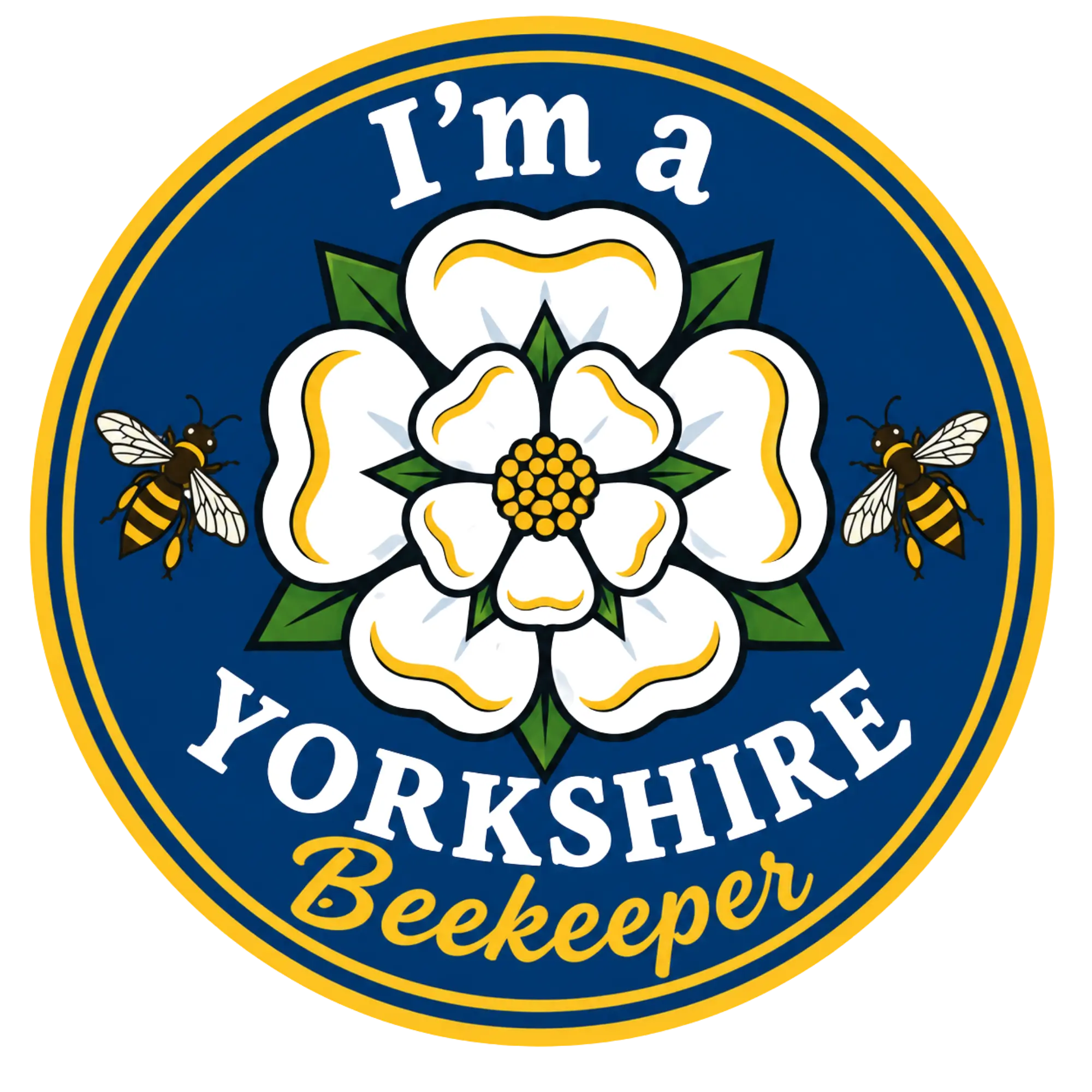 The Yorkshire Beekeeper. A shared identity for Yorkshire beekeepers.